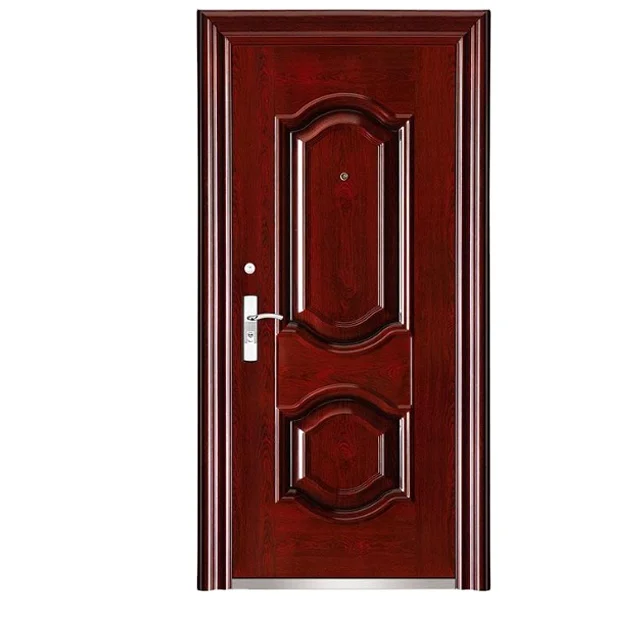 China Manufacturer House Front Door Designs exterior steel security main doors design