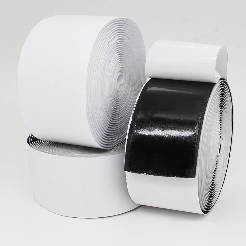 Hot Sales Window Screen Curtain Self-adhesive Tape 100% Nylon Back Adhesive Double Sided Velcroes Black White Colorful