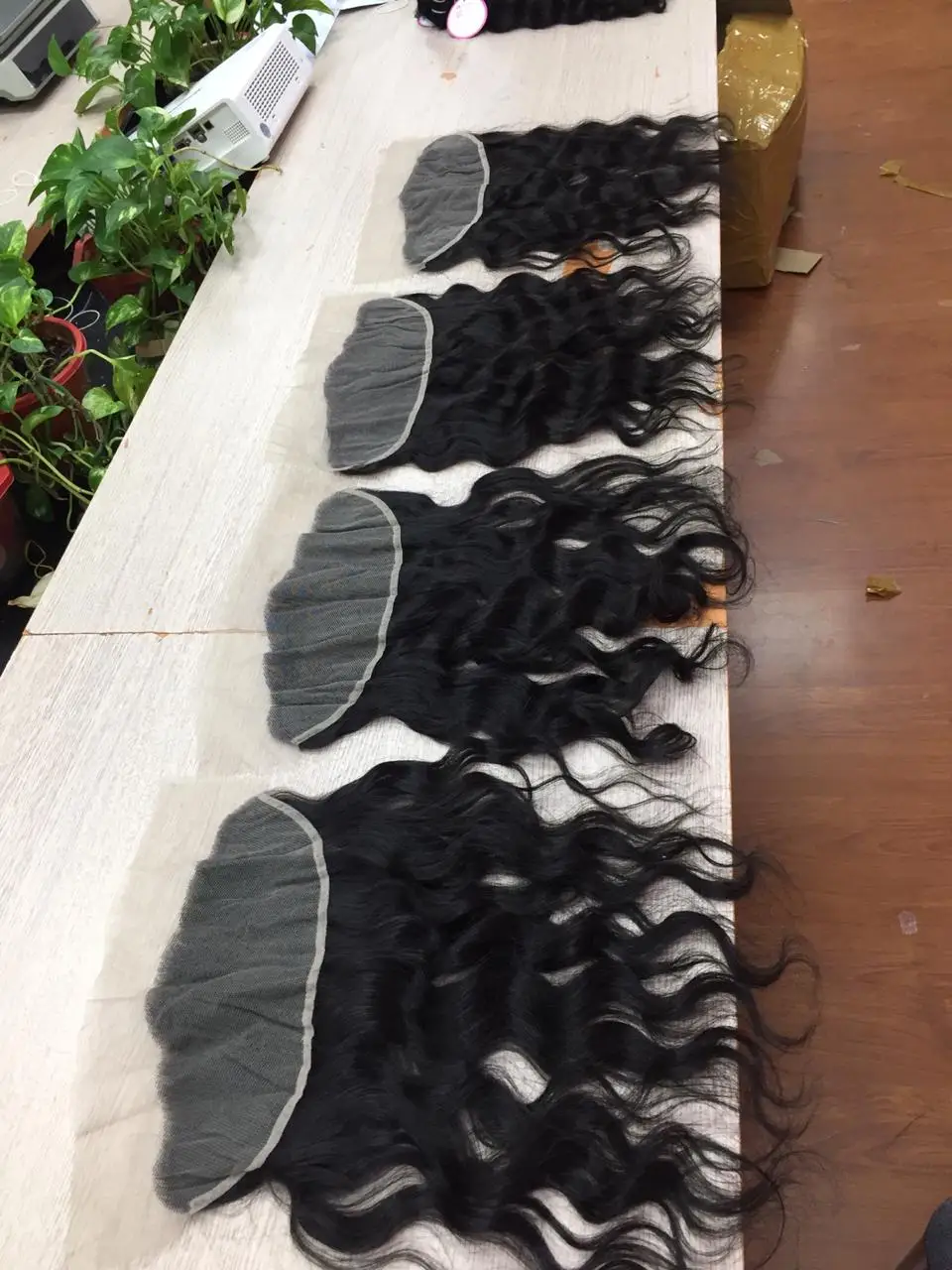 
Cuticle Aligned nail hair extention u tip human hair extention sale 100% keratin pre bonded peruvian Human Hair Toppee 