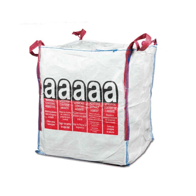 Jumbo bag ODM OEM big bag 1000kg 1500kg 2000kg bulk 1 ton pp grain price seed flour salt sugar bean wholesale factory fibc bag