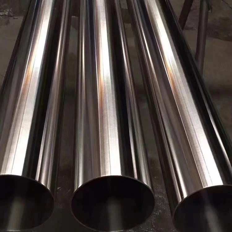 AiSi ASTM A554 A312 SS 304 316L Mirror Polished Tube Square Round Seamless Welded Stainless Steel Pipe