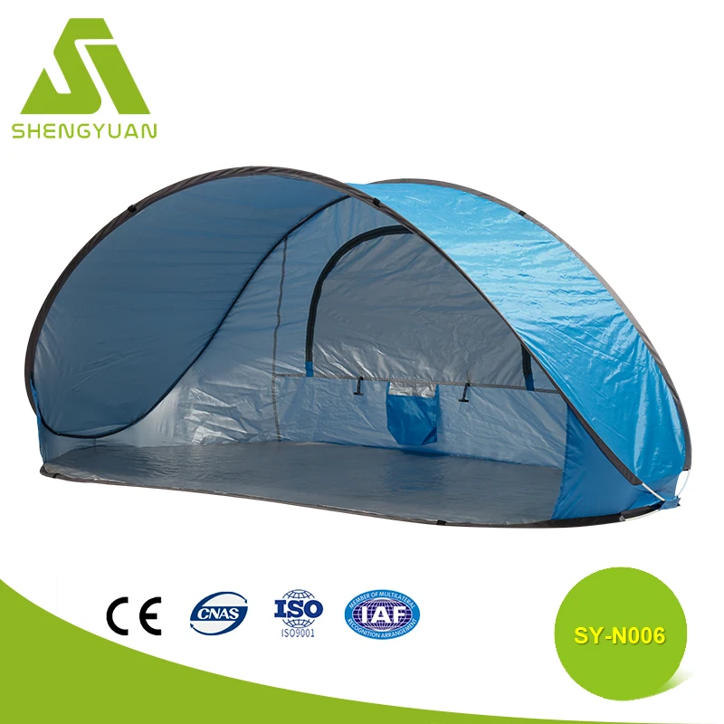 Automatic Beach Tent 2 Persons Camping Tent UV Protection Shelter  Instant Pop-up Summer Tent 220x110xH110cm