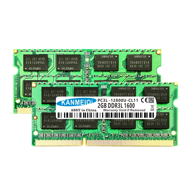 Kanmeiqi DDR3 2GB 1600MHZ ram Notebook PC 3-12800s Laptop memory 204pin sodimm