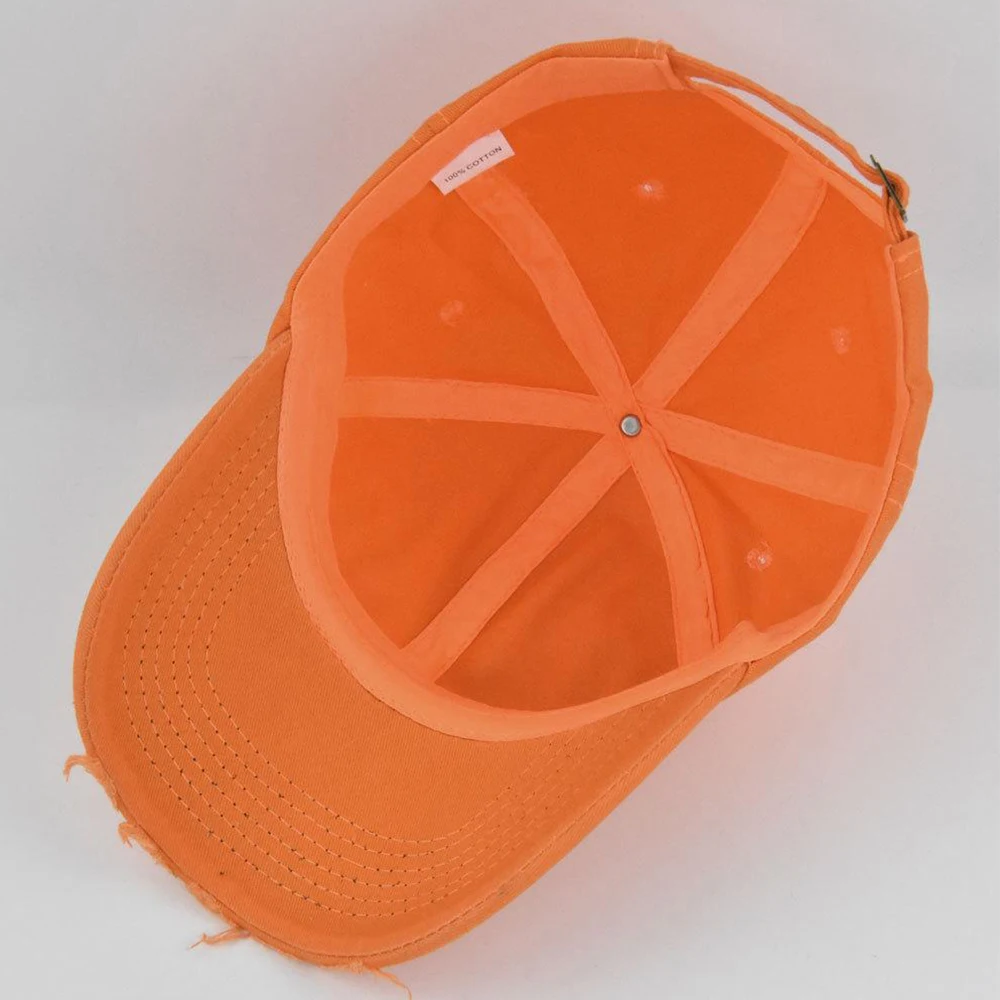 Custom Logo Washed Distressed Vintage Baseball Cap 100% Cotton Polo Style Plain Blank Adjustable Truck Fishing Sports Dad Hat