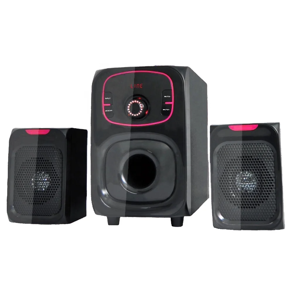 Home Theatre System Wired Laptop Subwoofer Customized Bluetooth Portable Computer Wired Laptop Desktop Gaming Powered speaker