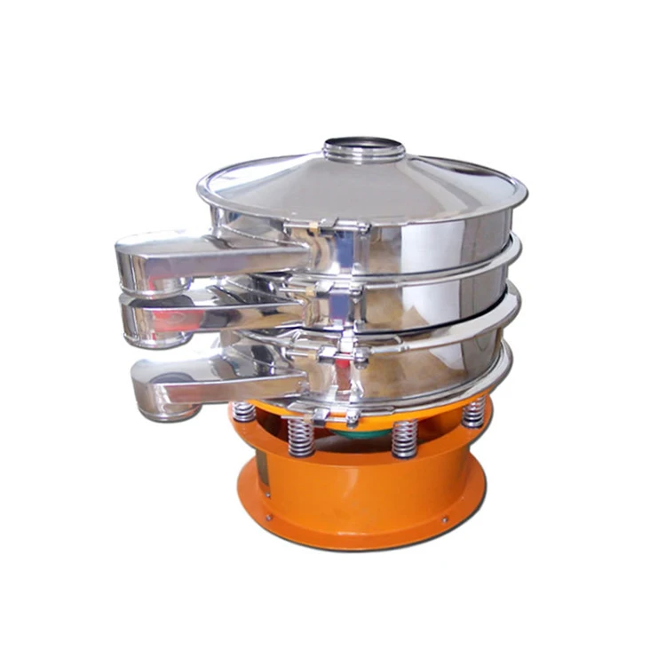 High efficiency vibrating screen stone jaw crusher single deck