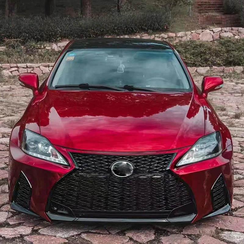 High quality PP material front bumper assembly with grille for Lexus IS 2006 2007 2008 2009 2010 2011 2012 modified 2021 model