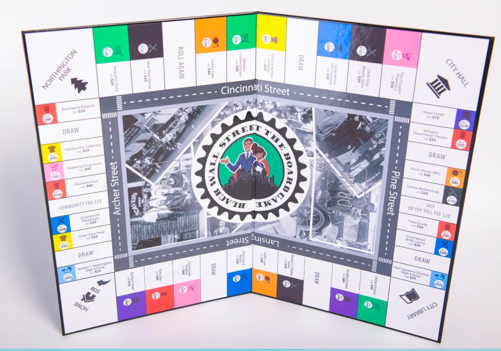 Customize board game cheaper price quality 4-fold board and Score pad Punchboards for games