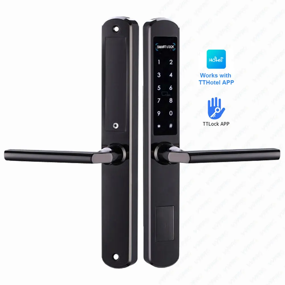 TTlock TTHotel APP Online Hotel Lock Smart Card Door Key Smart Door Lock For top grade hotel A210R
