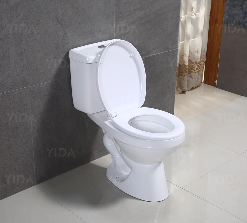 common two piece toilet for Indonesia toilet, SNI certificate test toilet wc