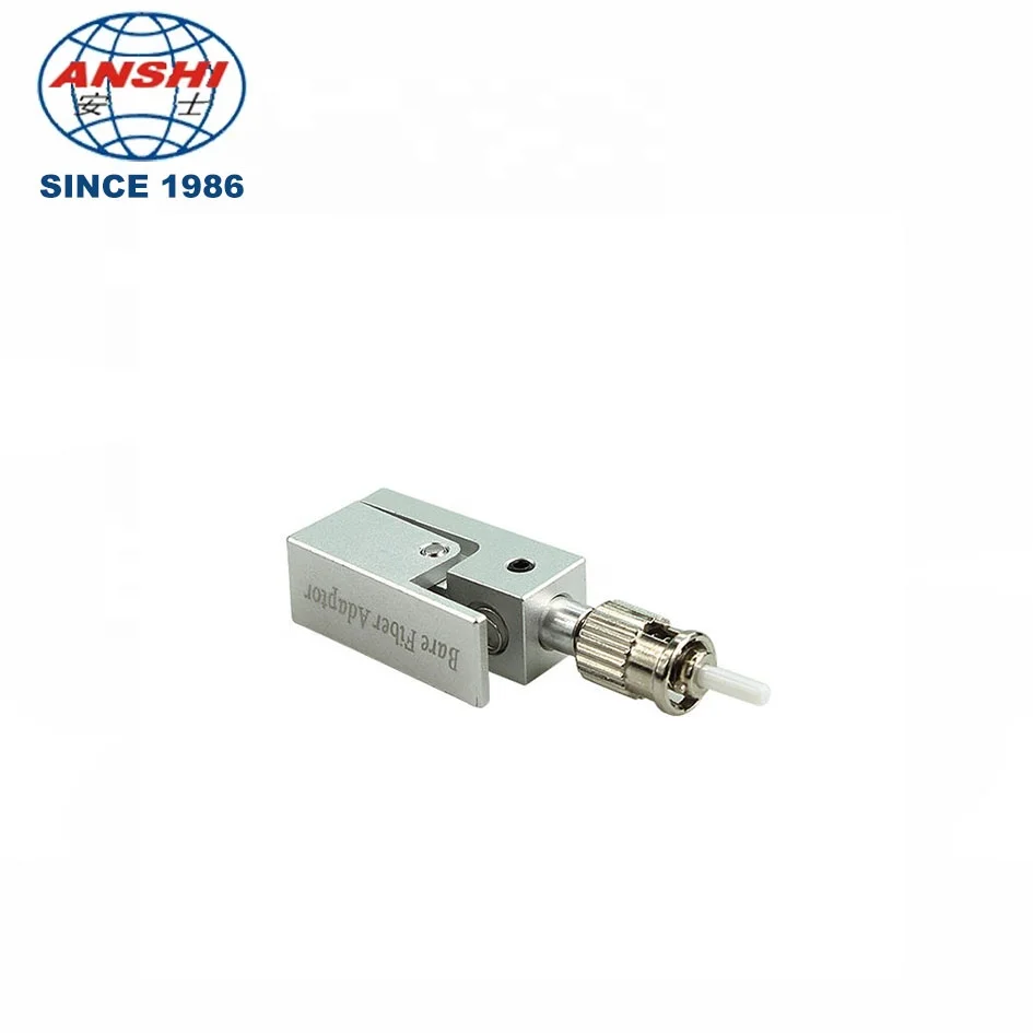 High-Quality Low Price ST Square Bare Adapter Flange Temporary Succeeded OTDR Test Optic Fiber Coupler Connector