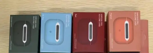  Мягкий силиконовый чехол для Apple Airpod противоударный AirPod чехлы наушников ультра тонкий