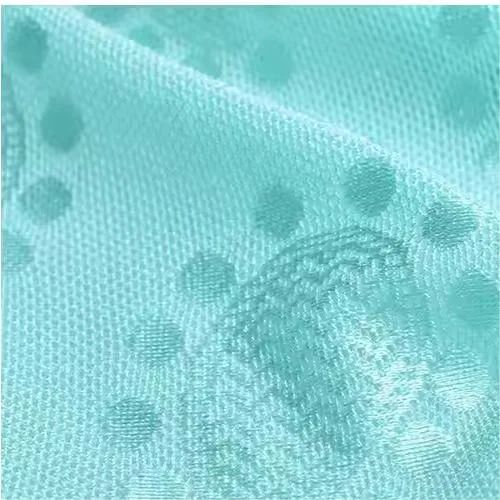 88% Nylon 12% Spandex Embroidered Lace Mesh Fabric Plain Style Knitted for Dresses