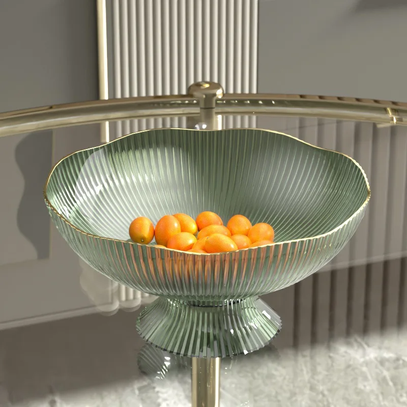 High Quality Creative High Foot Serving Tray Desktop Storage Tray Snack Bowl Nut Dish Nordic Fruit Plate