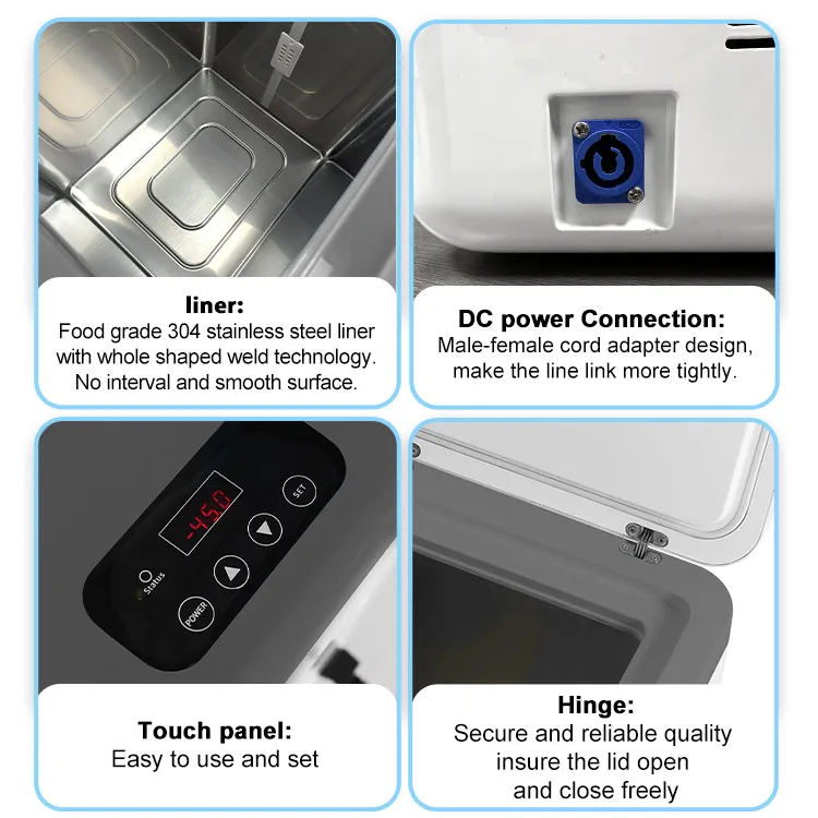 -45c 25l Low Temperature Deep Freezer Laboratory Use Blood Bank Refrigerator Suppliers In China