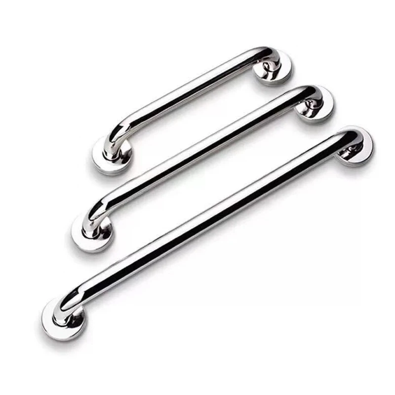 disabled plating stainless steel wall toilet safety handrail   Made of chrome-plated metal pipes with a device for mounting to t