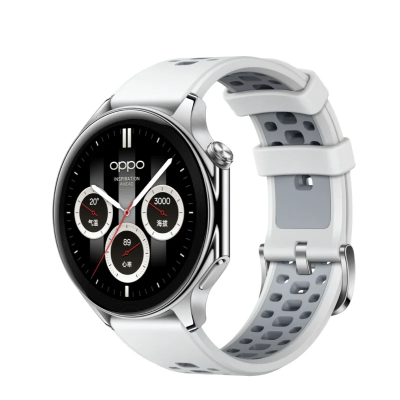 New OPPO Watch X Smart Watch 1.43Inch LTPO AMOLED 500mAh Snapdragon W5 2GB RAM 32GB ROM Phone SmartWatch