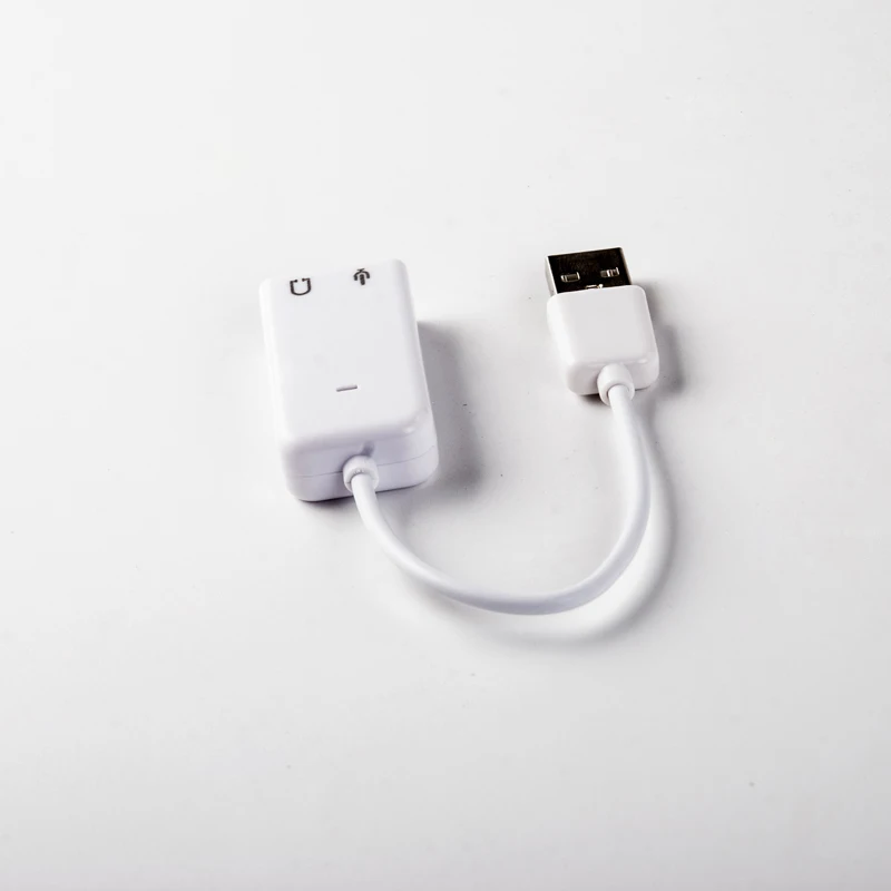  Музыкальная акустическая карта с USB 3 5 на гнездо 7 1 мм адаптер для