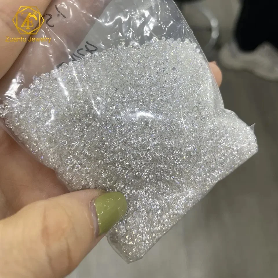 Оптовая продажа алмазный камень GRA VVS Муассанит настоящий лабораторный Выращенный алмаз D EF GH Свободный