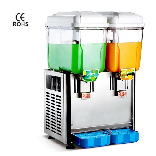 
12L/18L Hot and Cold Beverage Cooler/Hot Sale Commercial 3-tank Juice Dispenser 
