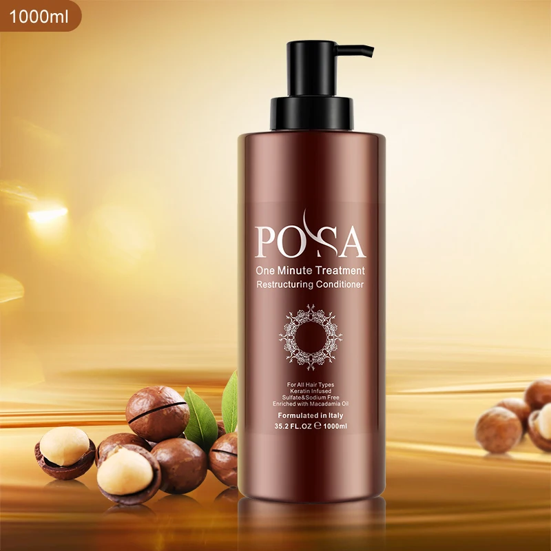 POSA Keratin Deep Conditioning Nourishing One Minute Hair Treatment for Damage Hair