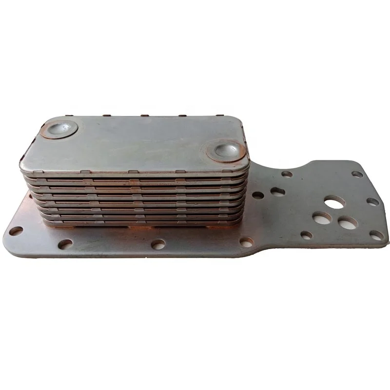 ISDe6 engine oil cooler core 3975818