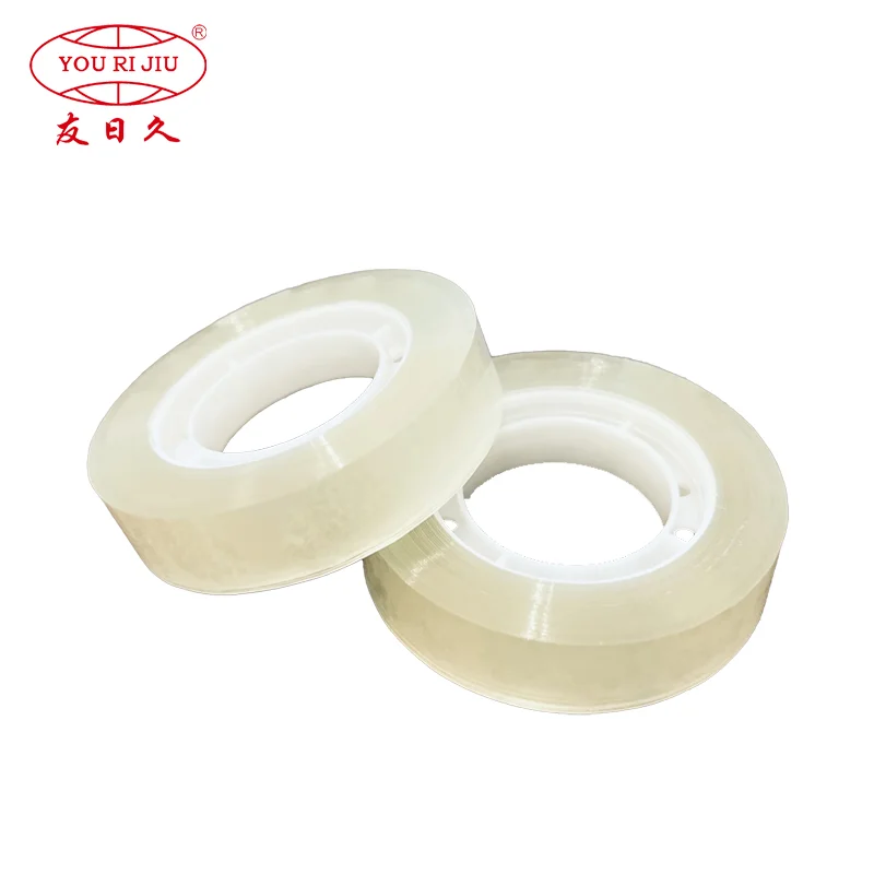 Yourijiu clear no knife safe for children school supplies office stationery Wholesale BOPP Sellotape Tape