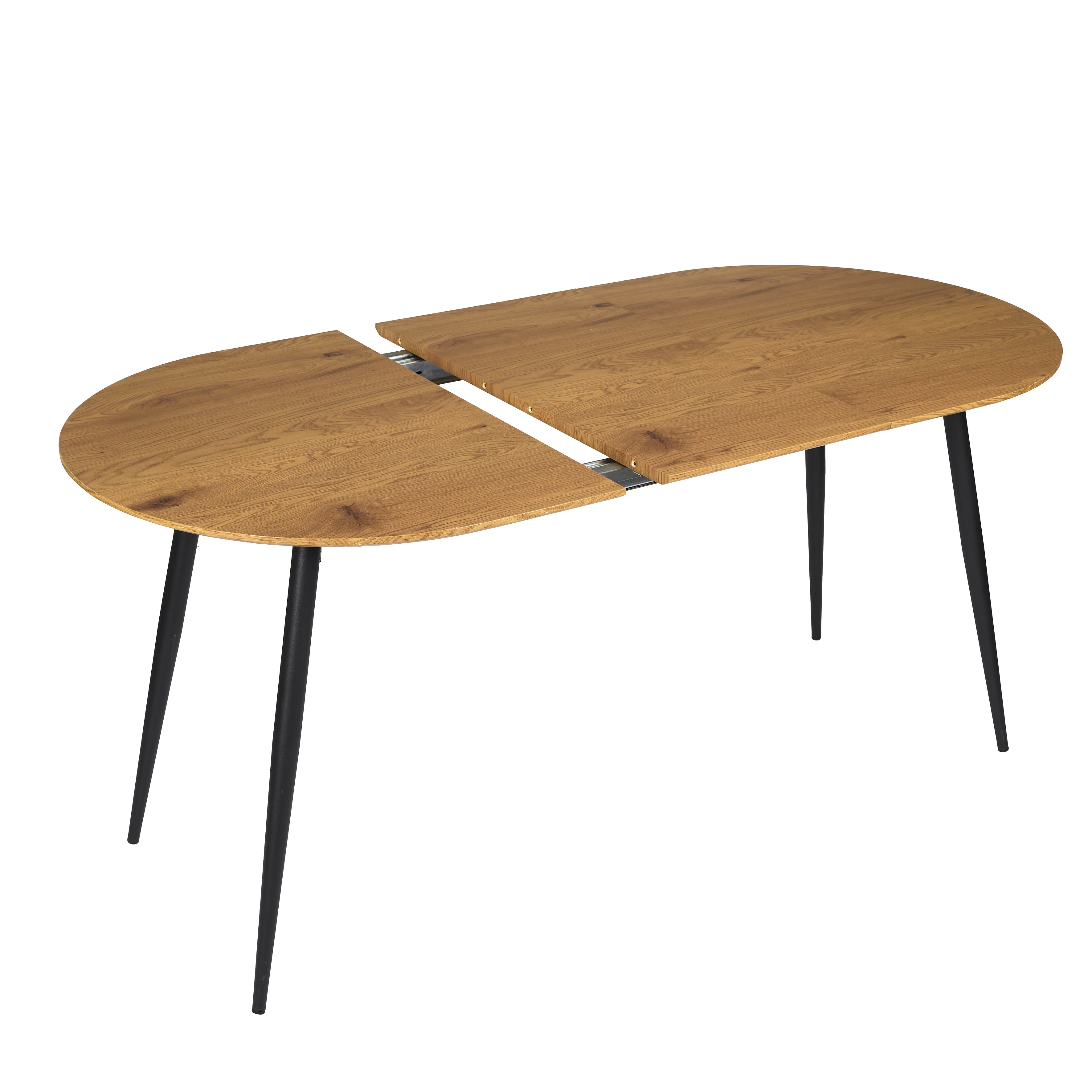 CMP 160Cm Designs Living Room Furniture Outdoor Mobile Foldable Kitchen Round Wooden Desktop Dinner Table With Metal Leg