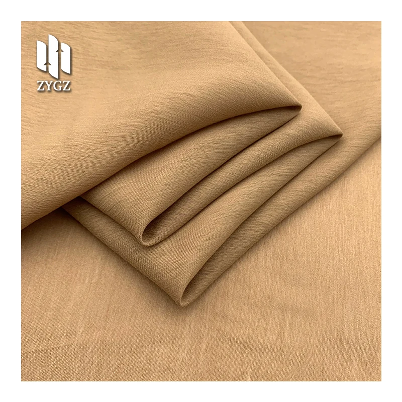 Factory multi Color Wholesale Plain Comfortable Rayon Polyester Fabric Silk Fabric For Dresses Trousers Shirts Clothing