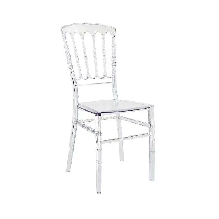 transparent acrylic chiavari sillas party pc resin clear chivari crystal wedding tiffany chairs stackable for events