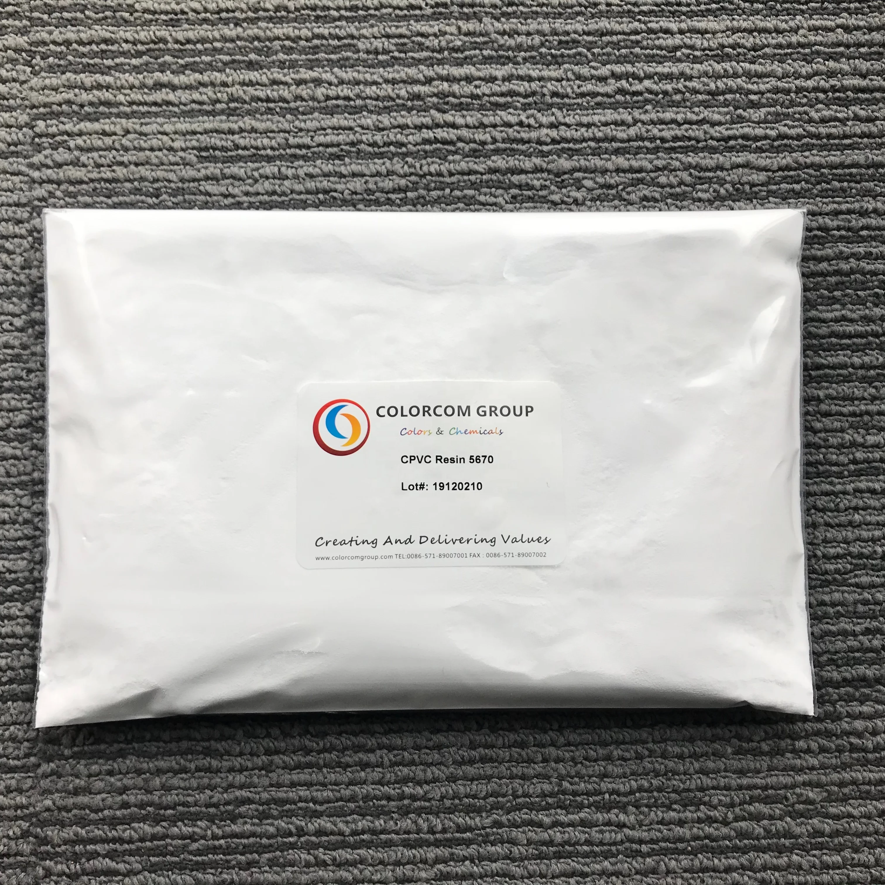 Chlorinated Polyvinyl Chloride Colorcom CPVC Resin