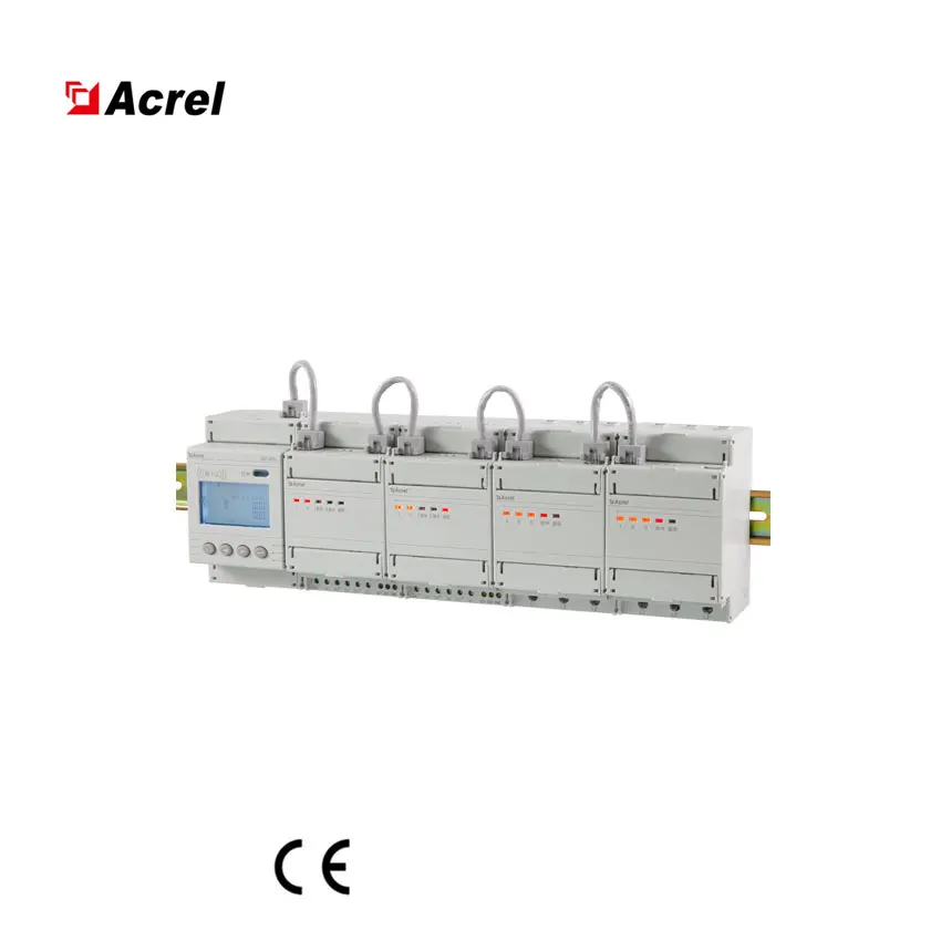 Acrel ADF400L Three Phase Multi-circuit Energy Meter Multi-channel Din Rail Power Meter Up to 36 Single Phase