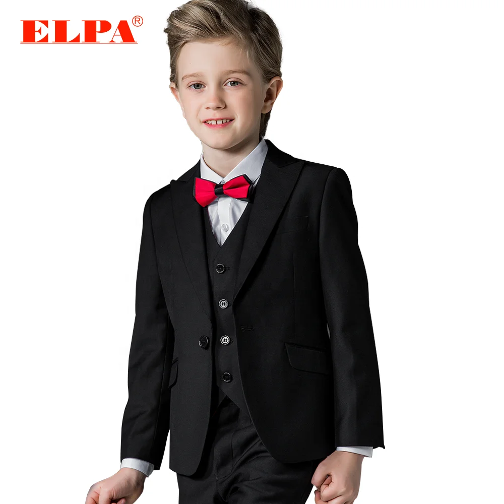 ELPA Husky designer 3 piece kids boys formal suit set boys dress school uniform
