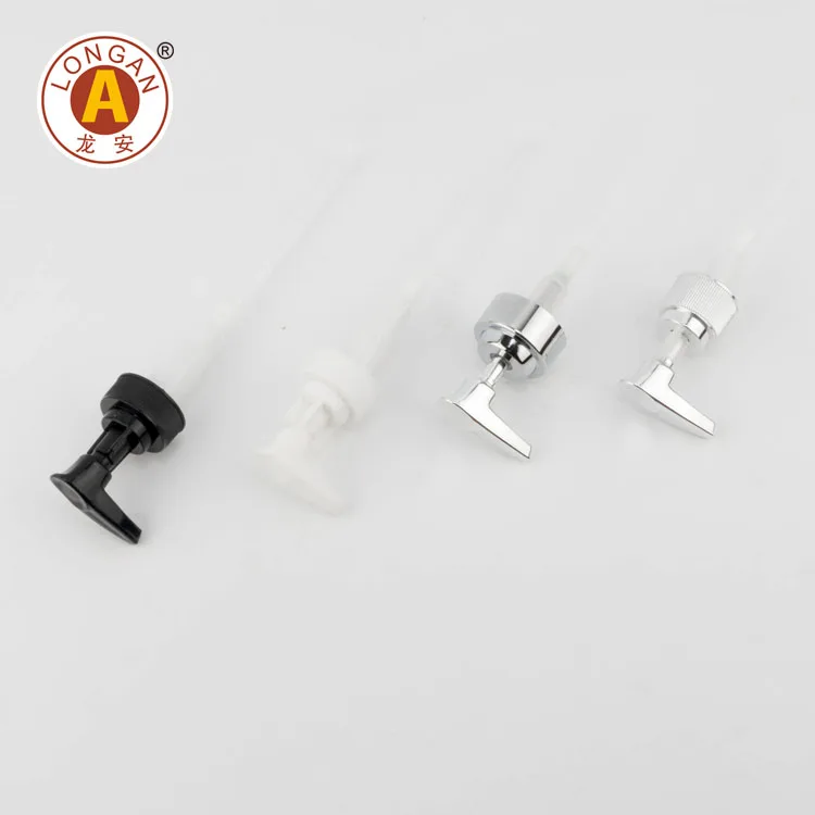Longan Laundry Detergent Dispenser Plastic Pump Shampoo Bottle Hand Soap Lotion Plastic Pump Head For Cosmetics Factory In China