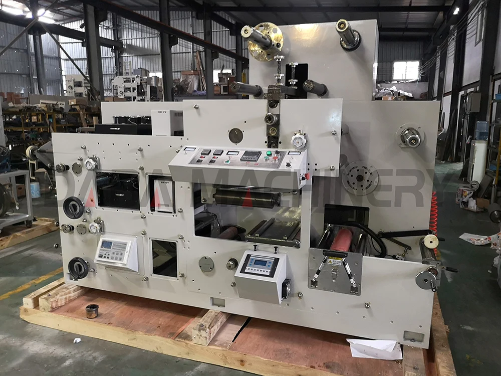 DABA Flexo label vinyl sticker printer printing and die cutting machine