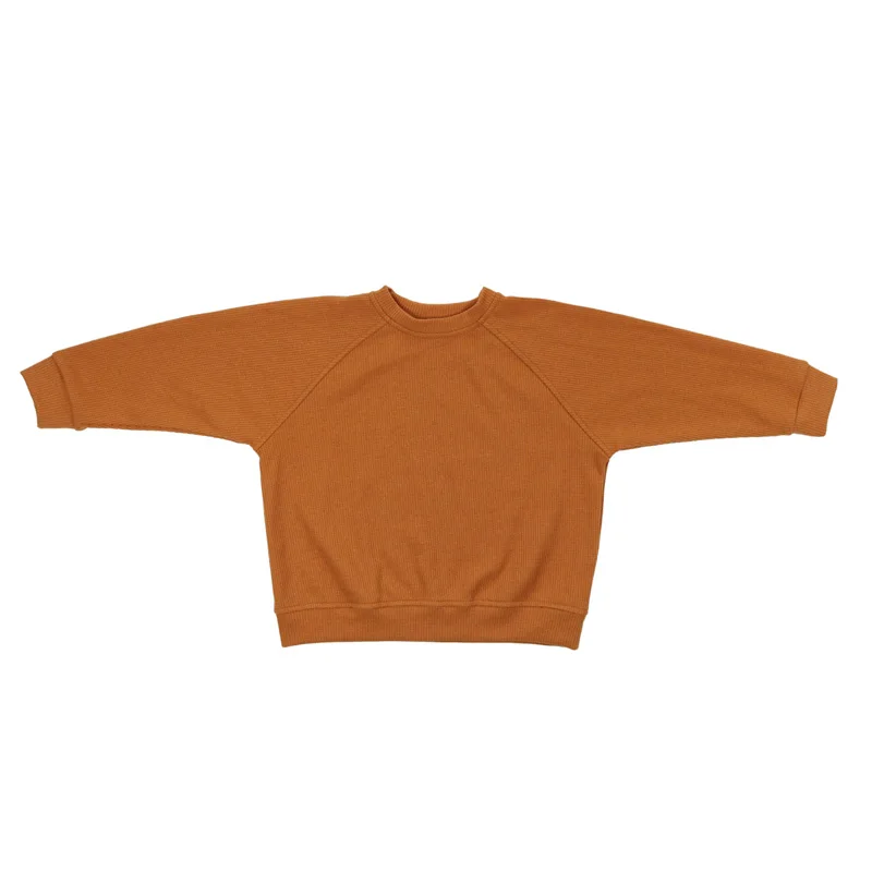 
2021 wholesale boutique 2 piece plain long sleeve shirt and shorts baby boys tee shirts kids clothing 