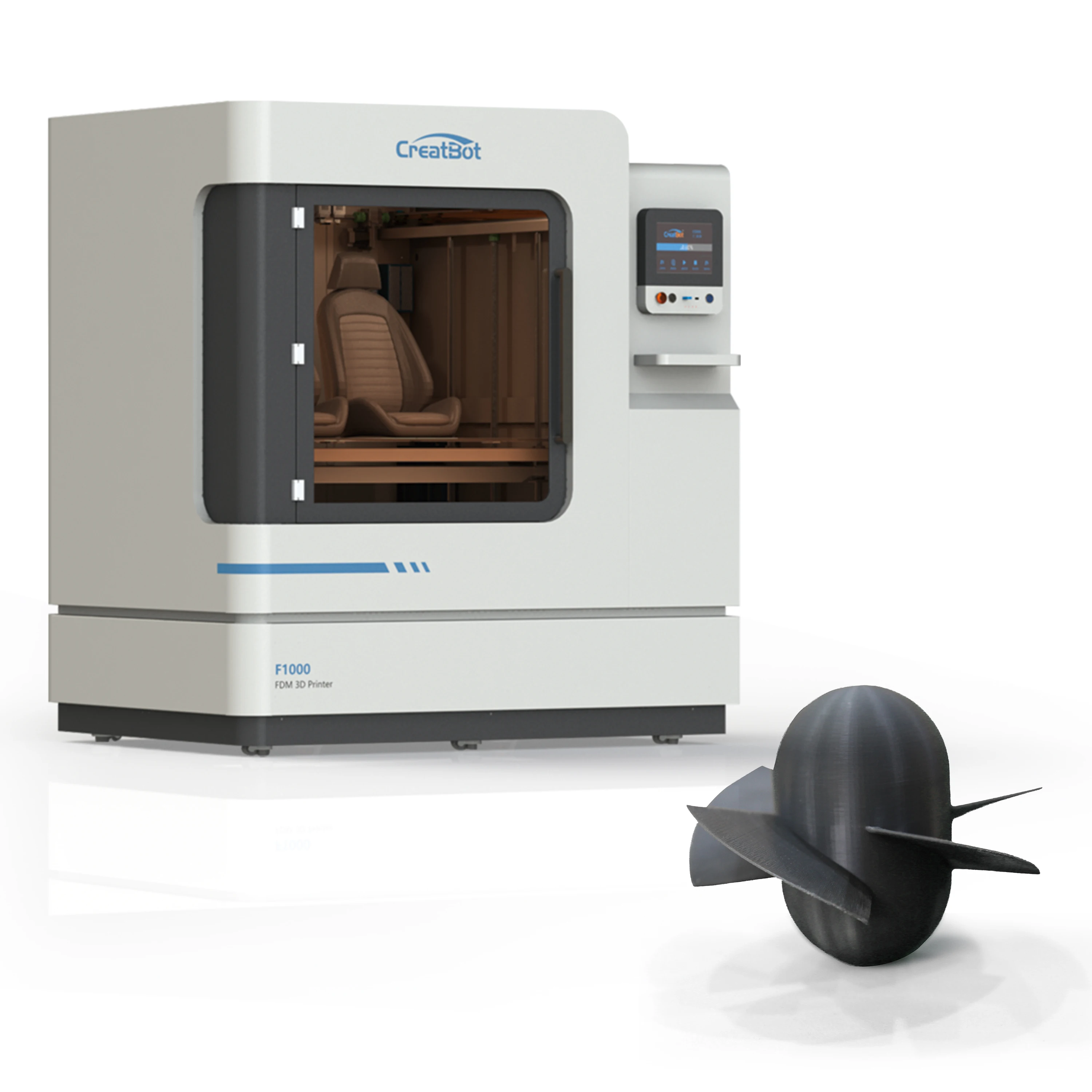 Creatbot F1000 industrial grade large size 3D printer and new launching  3D printer big metal 3d printer