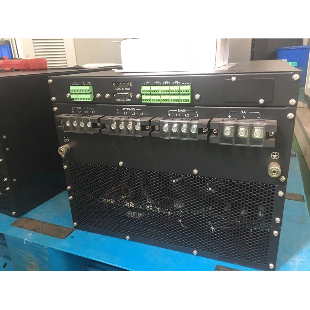 SCU 3 phase ISO9001 19 inch rack mount standalone ups 10kVA to 1000kVA on-line ups uninterruptible power supplies