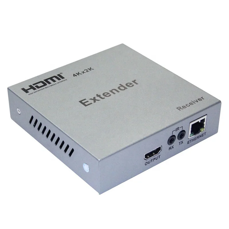 High Quality 4K 1080P 100M HDBT HDBaseT RJ45 HDMI Extender RS232 Over Ethernet Cat6 Cat 6 with IR
