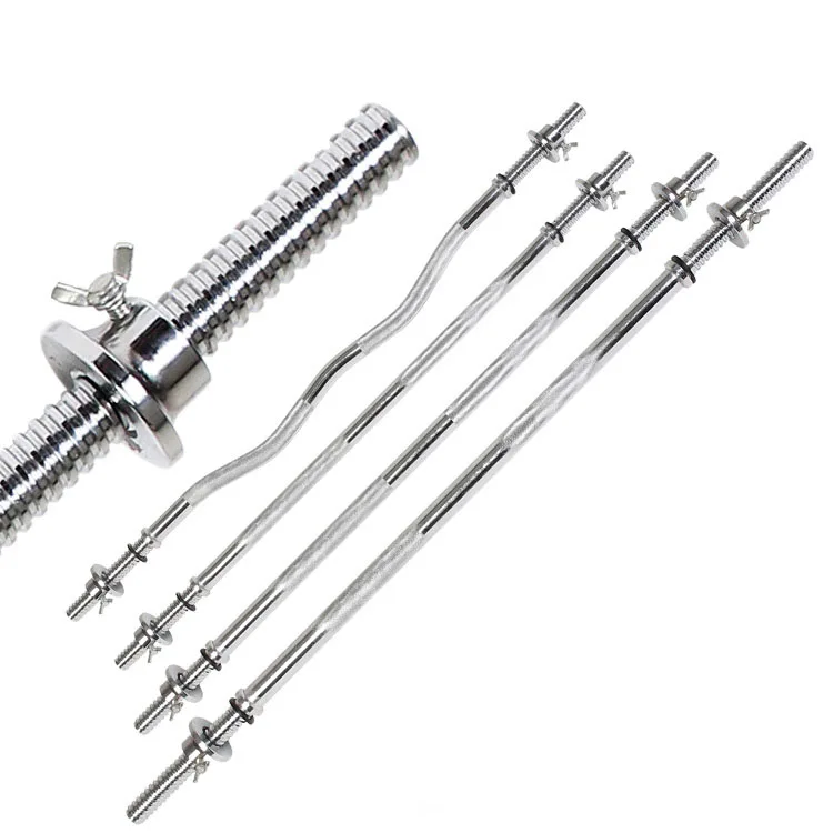 
wholesale crossfitnes gym weightlifting olimpics competition barbell bar straight fixed curved ez curl 