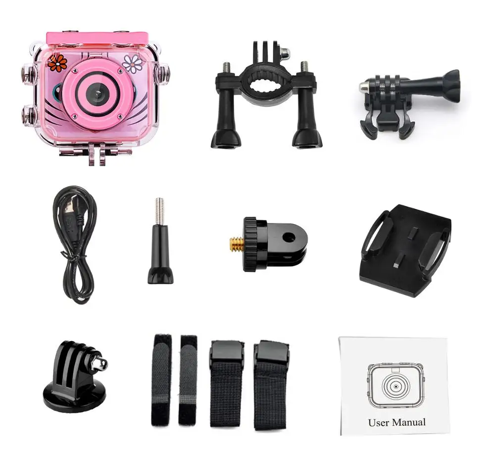 
Top 1 selling kids camera full hd 1080P waterproof baby camera for toys 