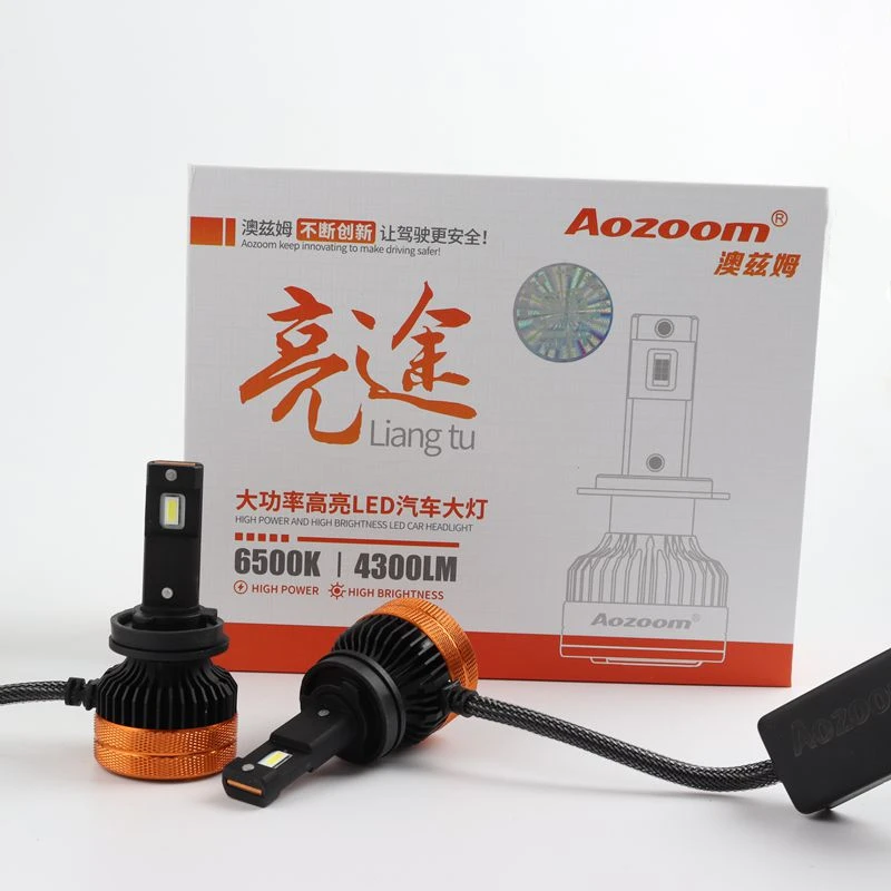  CQL Aozoom 45 Вт H1 H7 H11 9005 9006 H4 светодиодная