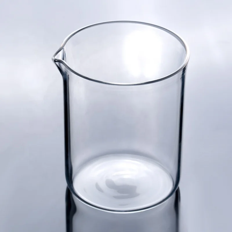 laboratory tools quartz flask transparent Glass Quartz Beaker lab quartz flask