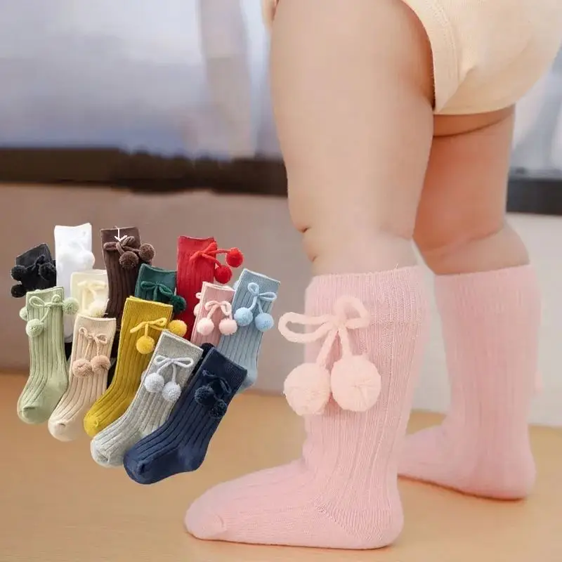 I-0096 однотонные носки средней длины в испанском британском стиле с двумя иглами