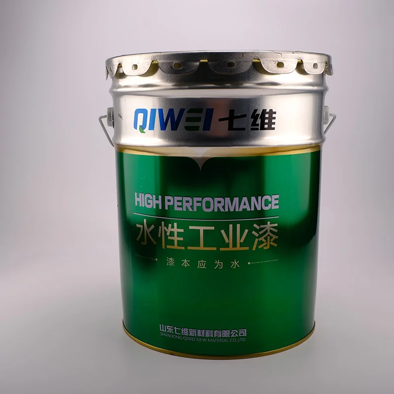 8 liter empty metal paint iron oil drum with lid