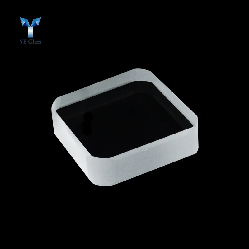 Толстое небольшое квадратное сверхпрозрачное закаленное стекло для украшения здания