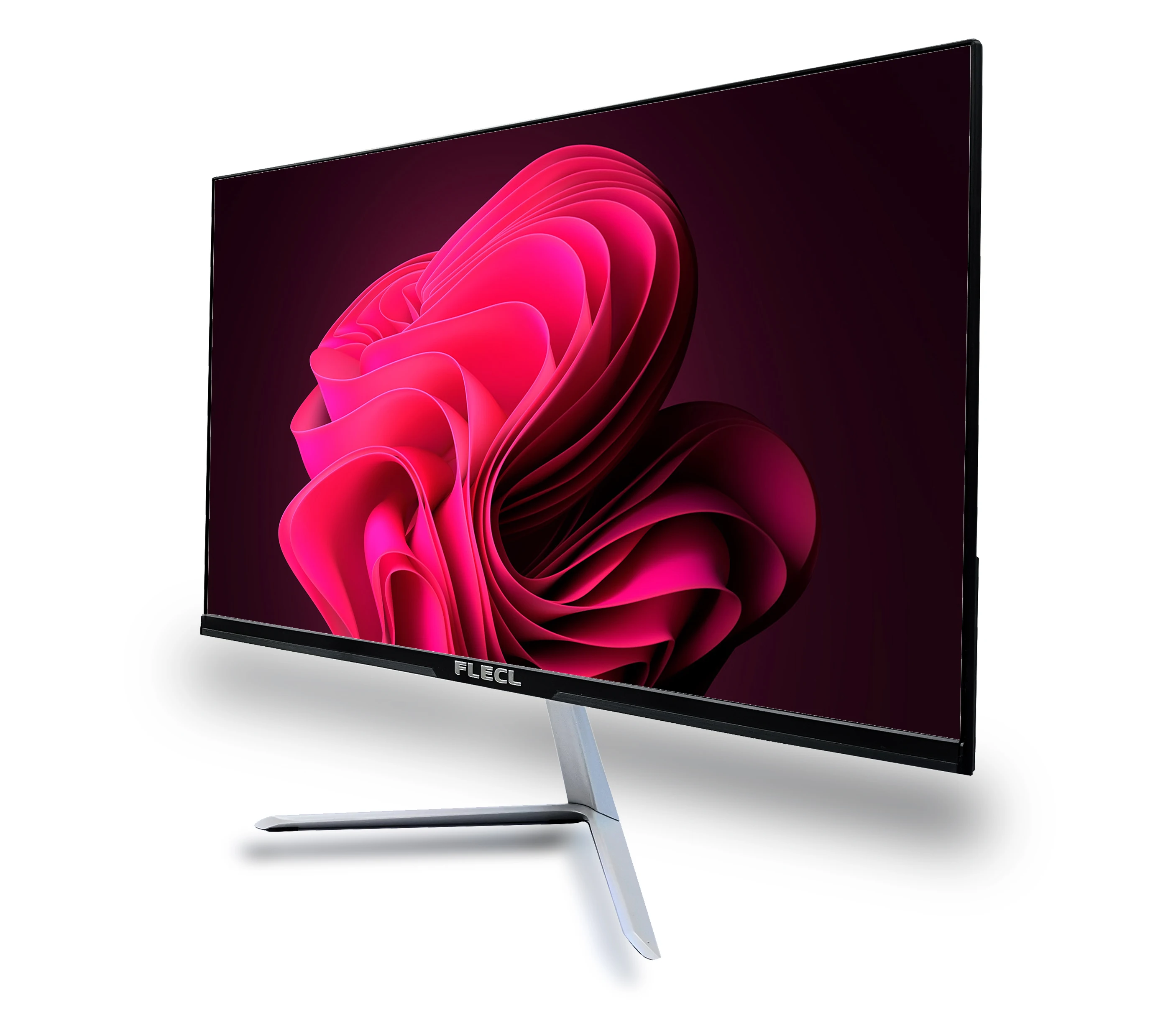 FLECL 2023 24-дюймовый Настольный ПК компьютерный монитор Бескаркасный QHD 1440P lcd СВЕТОДИОДНЫЙ монитор с плоским экраном Светодиодный дисплей монитор для офиса