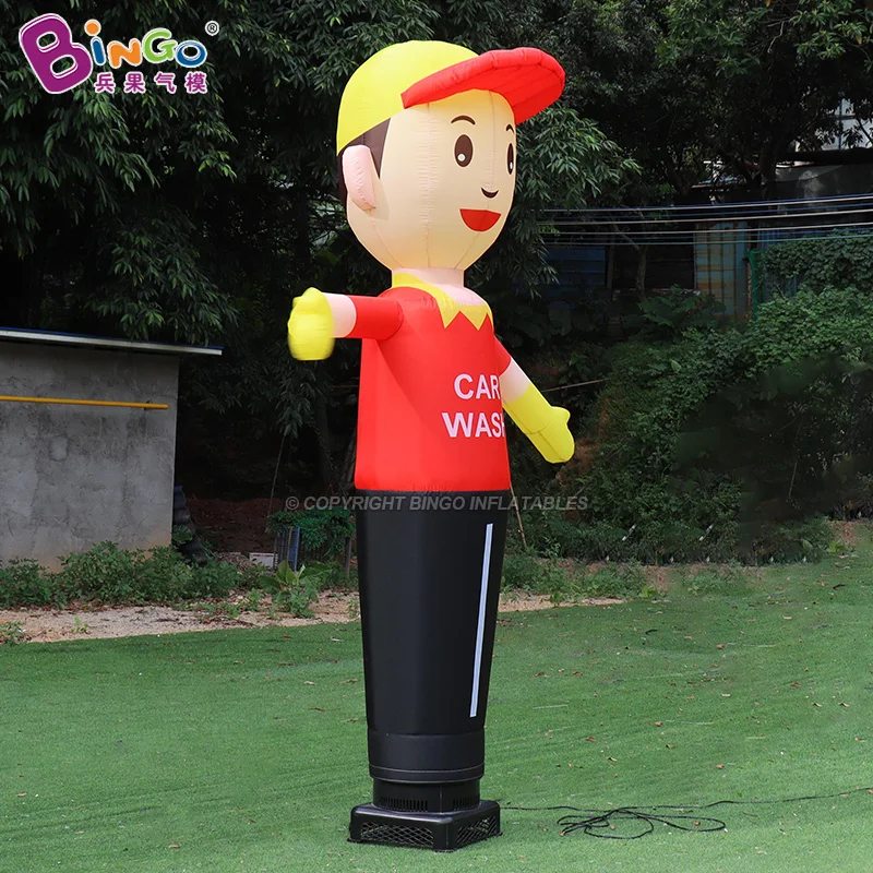 Bingo Outdoor Promotional Wacky Waving Inflatable Tube Guy Car Wash Inflatable Air Dancer For Advertising