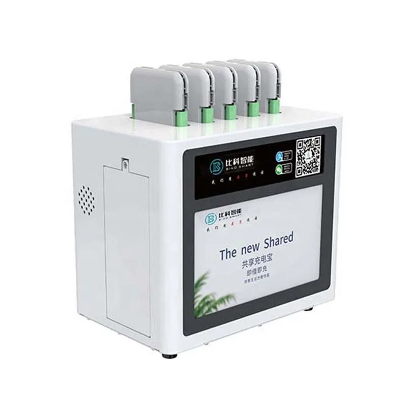 
OEM factory of 5slots charging bank station with LCD screen 