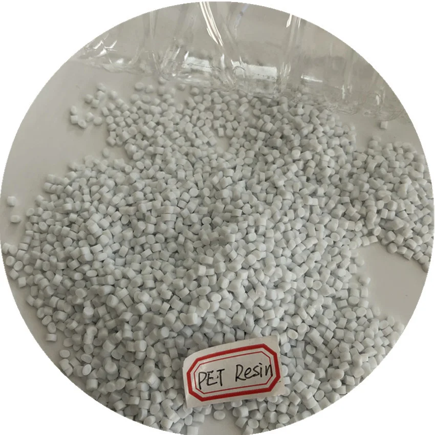 Аморфные бутылки гранулы из ПЭТ смолы пластиковая